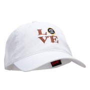 Coffee Love Embroidered Deluxe Washed Cap