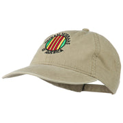 Vietnam Veterans Badge Embroidered Washed Cap