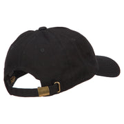 #Vacay Embroidered Unstructured Washed Cap