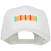 Vietnam Campaign Ribbon Embroidered Twill Cap