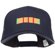 Vietnam Campaign Ribbon Embroidered Twill Cap