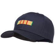 Vietnam Campaign Ribbon Embroidered Twill Cap