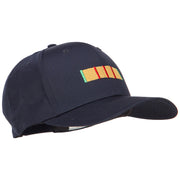 Vietnam Campaign Ribbon Embroidered Twill Cap