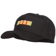 Vietnam Campaign Ribbon Embroidered Twill Cap