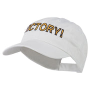 Victory Embroidered Washed Cap