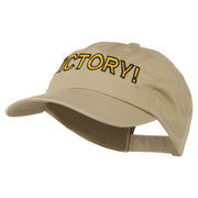 Victory Embroidered Washed Cap