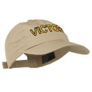 Victory Embroidered Washed Cap