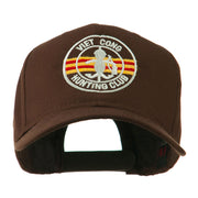 Viet Cong Hunting Club Outline Embroidered Cap