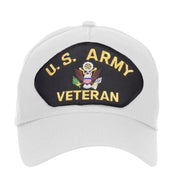 US Army Veteran Military Patched 5 Panel Cap