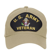 US Army Veteran Military Patched 5 Panel Cap