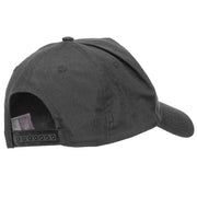 US Army Veteran Military Patched 5 Panel Cap