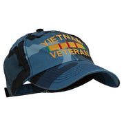 Vietnam Veteran Embroidered Enzyme Washed Cap