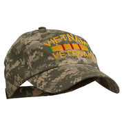 Vietnam Veteran Embroidered Enzyme Washed Cap