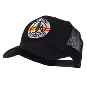 Veteran Embroidered Military Patched Mesh Cap