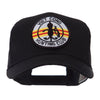 Veteran Embroidered Military Patched Mesh Cap