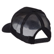 Veteran Embroidered Military Patched Mesh Cap