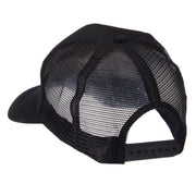 Veteran Embroidered Military Patched Mesh Cap