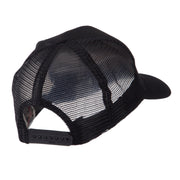 Veteran Embroidered Military Patched Mesh Cap