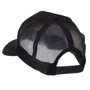 Veteran Embroidered Military Patched Mesh Cap