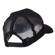 Veteran Embroidered Military Patched Mesh Cap