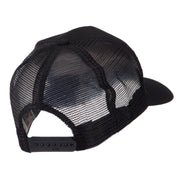 Veteran Embroidered Military Patched Mesh Cap