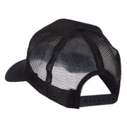 Veteran Embroidered Military Patched Mesh Cap