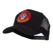 Veteran Embroidered Military Patched Mesh Cap