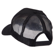 Veteran Embroidered Military Patched Mesh Cap