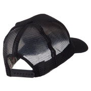 Veteran Embroidered Military Patched Mesh Cap