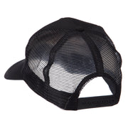 Veteran Embroidered Military Patched Mesh Cap