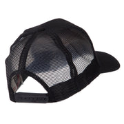 Veteran Embroidered Military Patched Mesh Cap