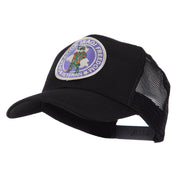 Veteran Embroidered Military Patched Mesh Cap