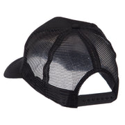 Veteran Embroidered Military Patched Mesh Cap