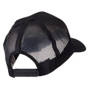 Veteran Embroidered Military Patched Mesh Cap