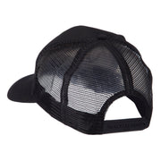 Veteran Embroidered Military Patched Mesh Cap