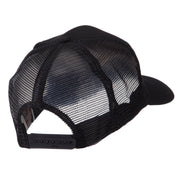 Veteran Embroidered Military Patched Mesh Cap