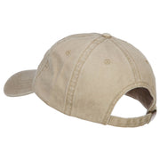 Veteran Flag Embroidered Washed Cap