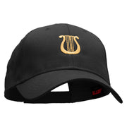 Lyre Embroidered Low Profile Cap - Black OSFM