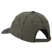 Bon Voyage Ship Embroidered Washed Cap