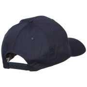 Veteran Silver Flag Embroidered Twill Cap