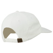 Bon Voyage Ship Embroidered Washed Cap