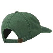 Bon Voyage Ship Embroidered Washed Cap