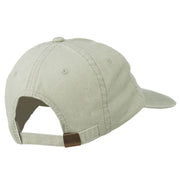 Bon Voyage Ship Embroidered Washed Cap