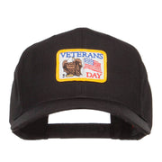 US Veterans Day Flag Patched Cap