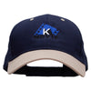 K-Movie Embroidered Low Profile Cap - Khaki-Navy OSFM