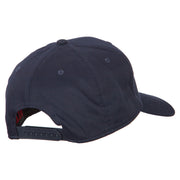 Nashville Embroidered Solid Cotton Pro Style Cap