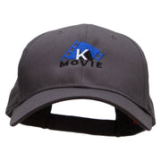 K-Movie Embroidered Low Profile Cap - Charcoal OSFM