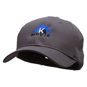 K-Movie Embroidered Low Profile Cap - Charcoal OSFM