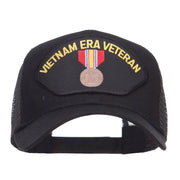 Vietnam ERA Veteran Patched Mesh Cap