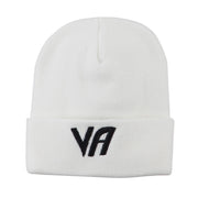 State VA Embroidered Long Beanie